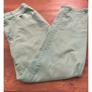 6/$25 Chico’s Platinum Turquoise Skimmer Brand